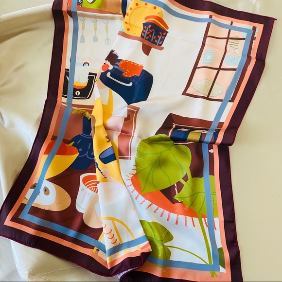 Couples Kitchen Art Prints Silky Scarf Plants - Picture 7 of 7